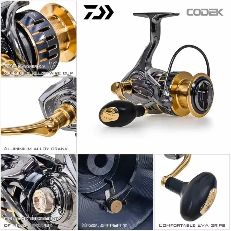 Mulinello da Pesca Daiwa CODEK - Daiwa Reel Fuego recensione e prezzo
